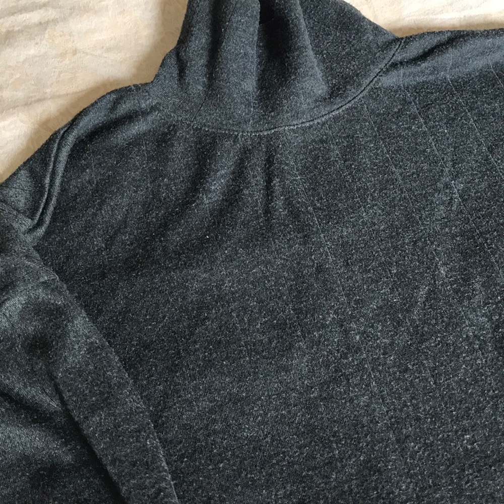 Cool grey turtleneck, size medium